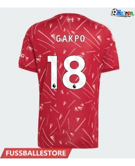 Günstige Liverpool Cody Gakpo #18 Heimtrikot 2026-27 Kurzarm